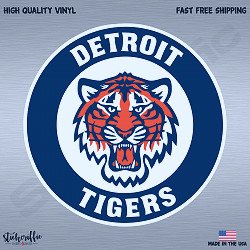 Detroit Tigers MLB Baseball Color Logo Sports Decal Sticker-FREE SHIPPING |  eBay